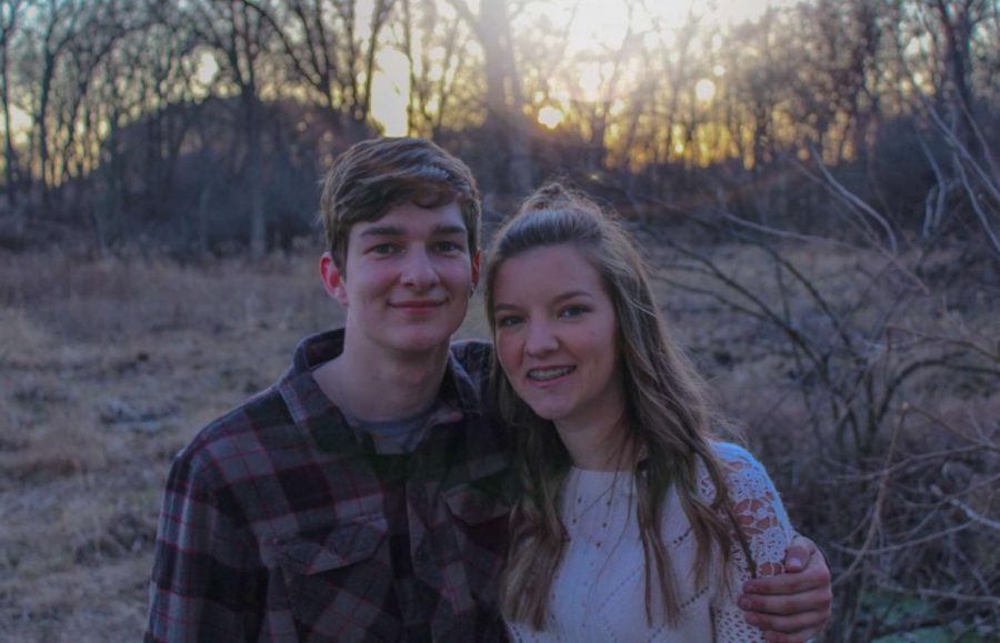 The couple has been together since October 25, 2019. They met in 2019 during school. “I asked her to make it official, I just texted her and said ‘do you want to be my girlfriend,’” junior Colton Darnick said.