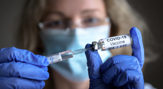 Teachers receive COVID-19 vaccinations