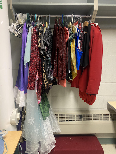 These are some of the costumes the cast is thinking of using for the musical. “We start pretty early with costumes, but by February we should have the majority of the costumes ready,” Director Lisa Utecht said. 
