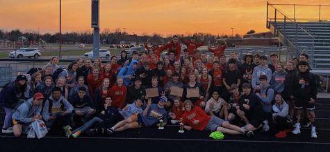 The track team won the first ever county meet last Thursday.
