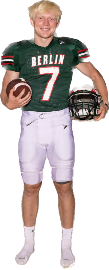 Junior Wyatt Hamersma received unanimous first team all conference awards as both a wide receiver and defensive back. He was also awarded Wide Receiver of the Year and Co-Offensive Player of the Year.   