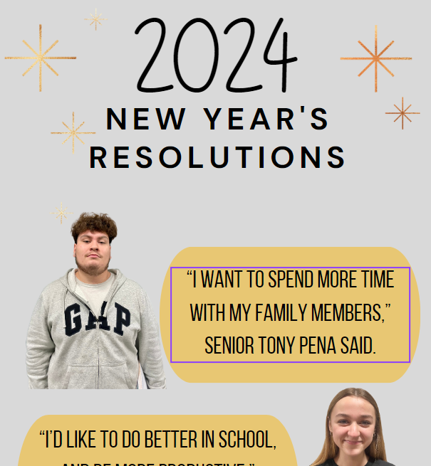 The Red n Green interviewed Berlin high school students and reported how they would like to better themselves starting in 2024. 