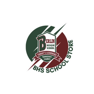 Berlin High Schools official school store logo. Advisor Lindsey Rost got the logo ideas from the students.