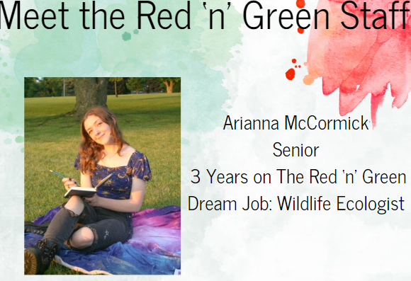 Meet the Red 'n' Green staff members for the 24-25 school year!