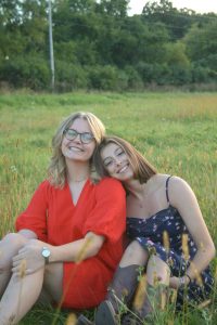 There are two new foreign exchange students this year, Charlotte Ars (left) from Belgium and Lisa Vizzari from Italy. They have both joined the girls' swim team. “I’m so happy to be here, I hope it’s going to be a great year and I hope I can enjoy the most out of it,” Vizzari said. 