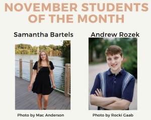 November Student of the Month