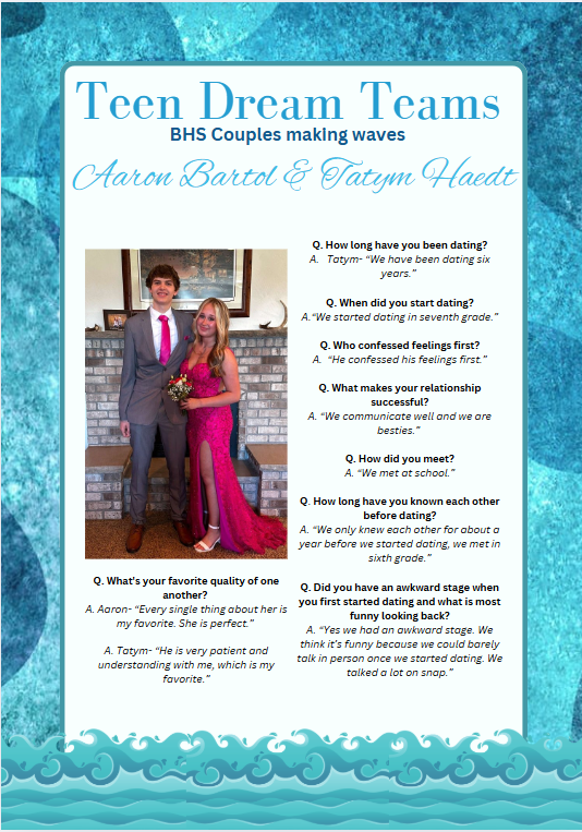 Teen Dream Teams: BHS Couples making waves