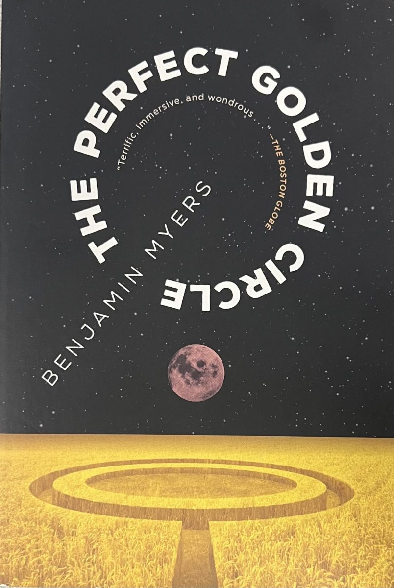 “The Perfect Golden Circle” by Benjamin Myers is a witty novel with blooming writing that is difficult to put down from the first page.