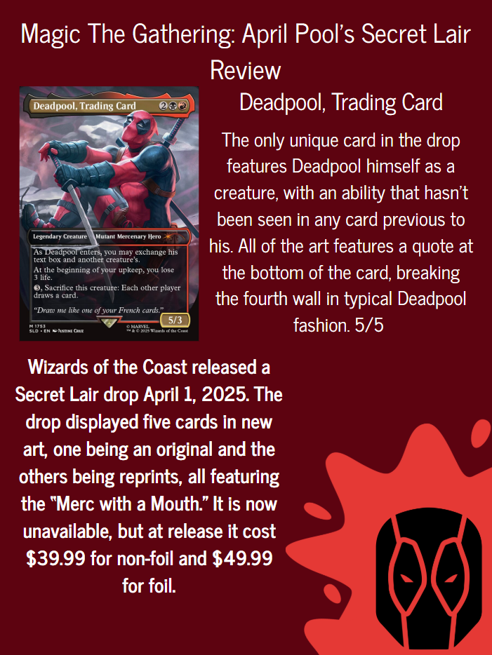 Magic The Gathering: April Pool's Secret Lair Review