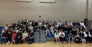 Students finished off their Prom night with prizes at Post Prom at the Boys and Girls Club collected by the committee of parents on May 3, 2025. 