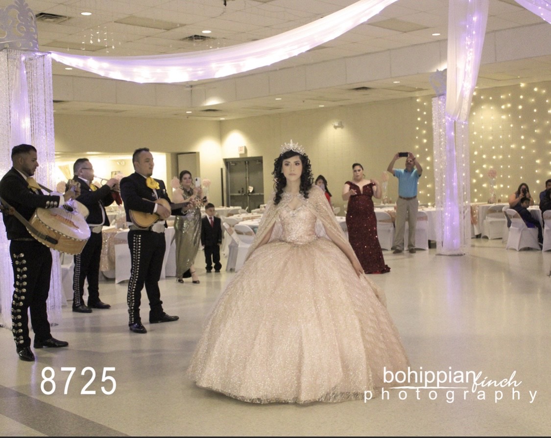 Senior Ana Deleon celebrates her quinceañera with her friends and family at City Inn, now Mastricolas, in Berlin, WI. 