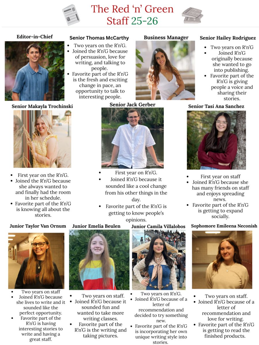 Meet the Red 'n' Green 2025-2026