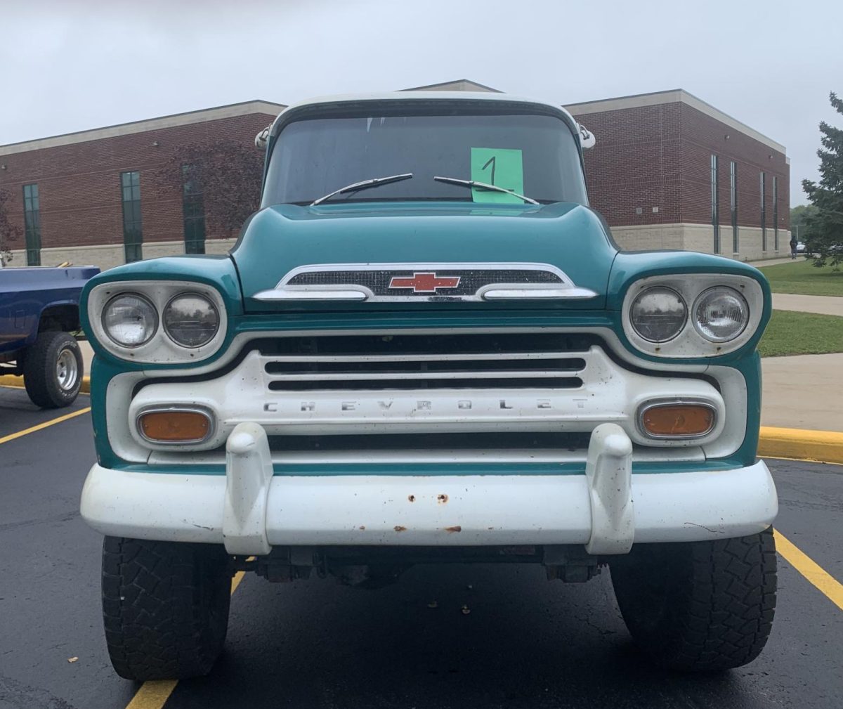 Senior Gabriella Franke’s 1958 Apache. Franke has owned the car for about two years. “I've never changed anything with it,” Franke said.

