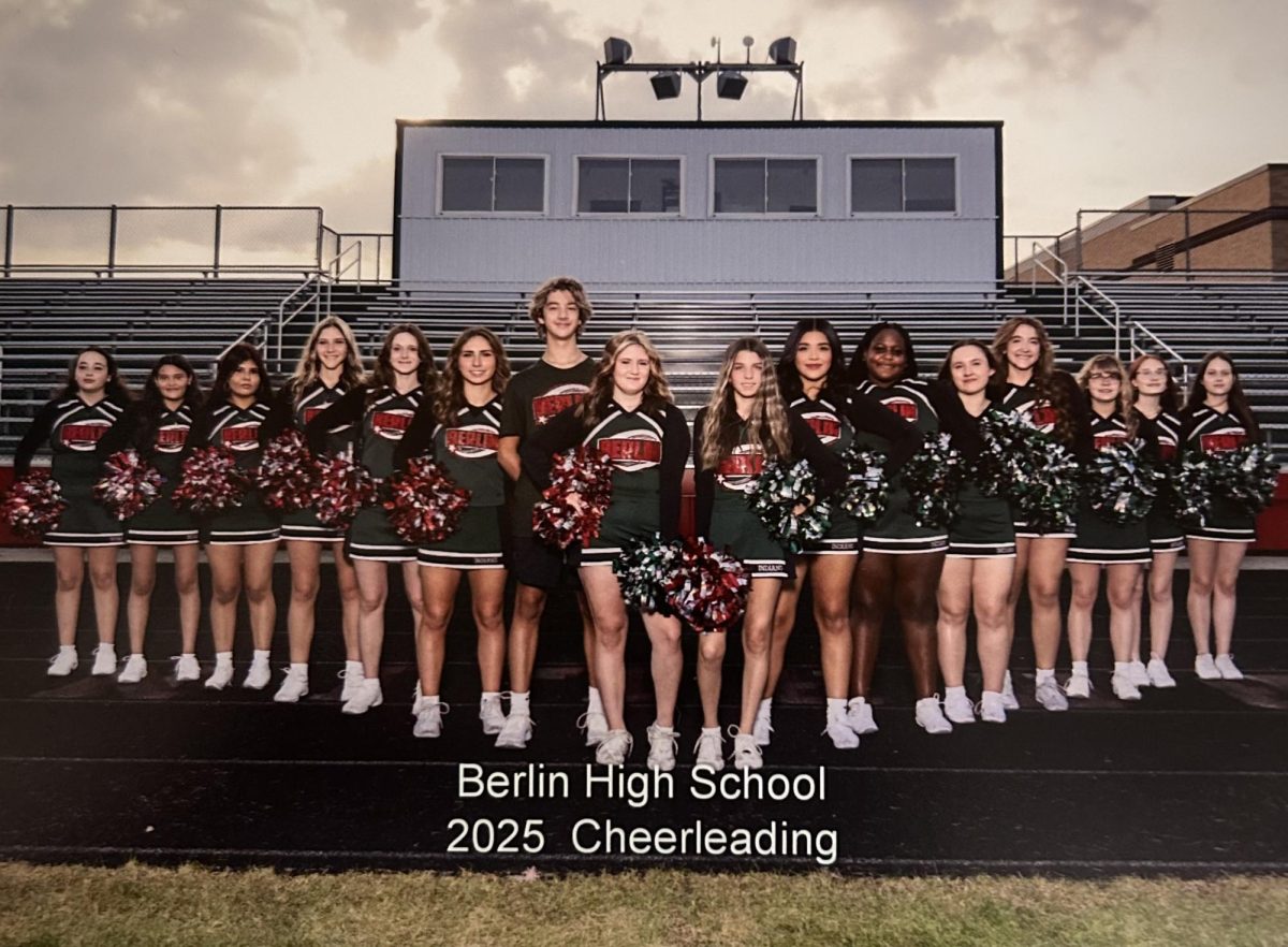 The high school cheer team has grown from 7 members to 16 in just one year.