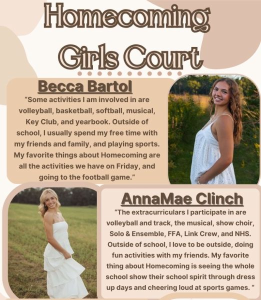 The Red 'n' Green spoke with each Homecoming Court senior member about what they like about Homecoming.