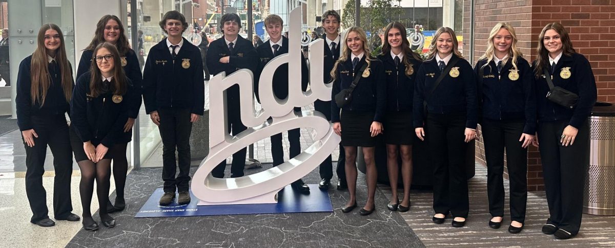 The FFA club attended the national convention in Indianapolis from Oct. 29 to Nov. 1. 