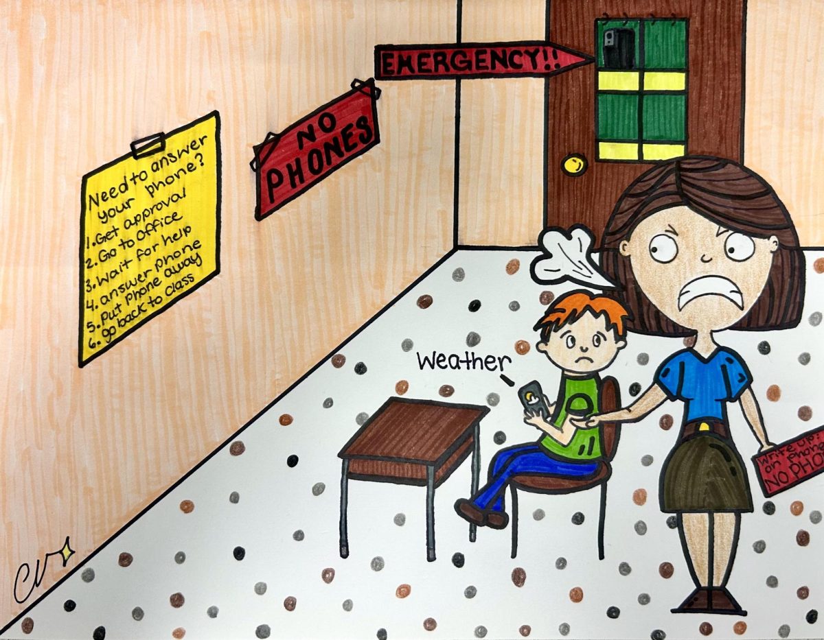 The Red ‘n’ Green is strongly against the new phone ban, creating informational barriers for students.