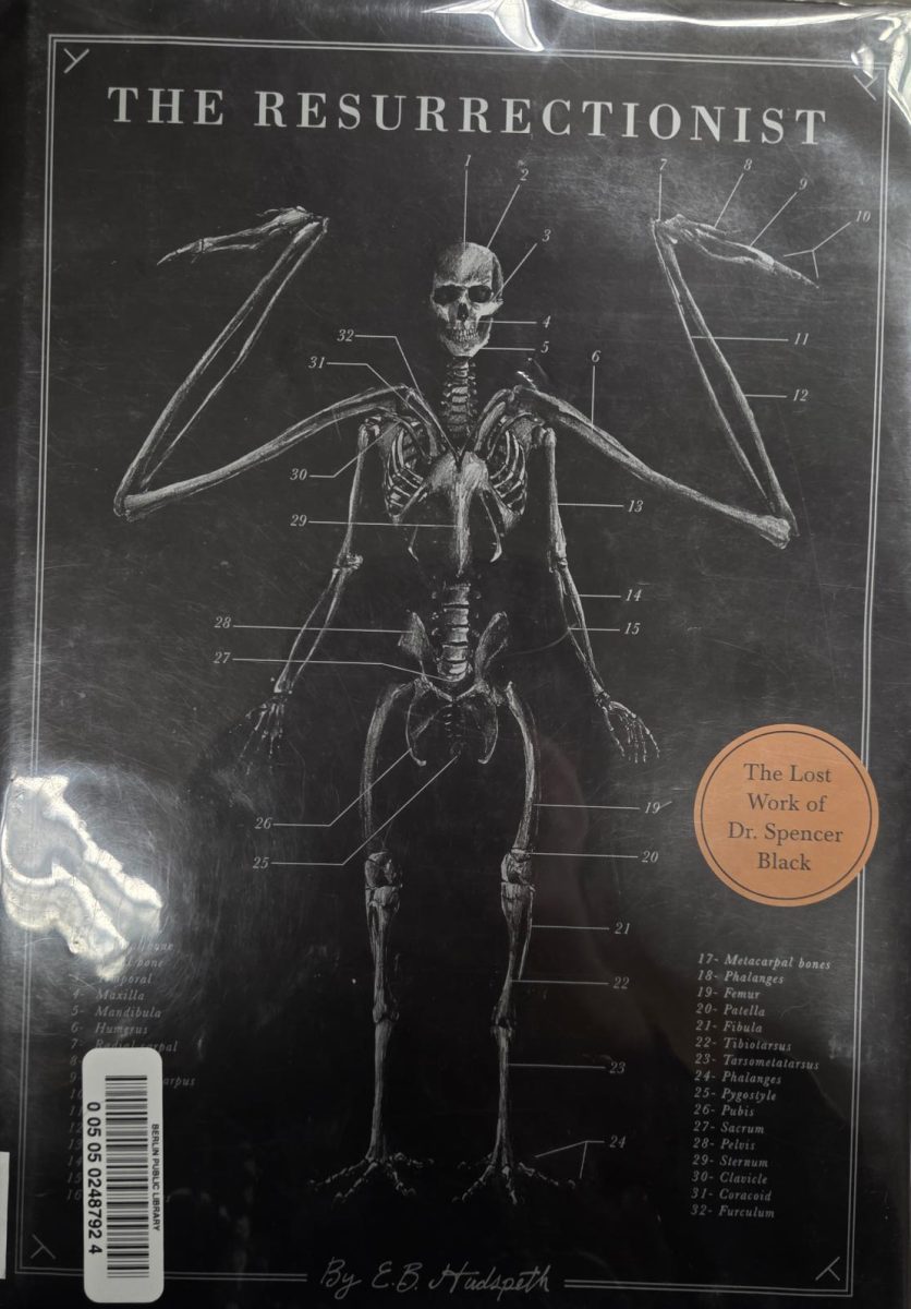 “The Resurrectionist: The Lost Work of Dr. Spencer Black” by E.B. Hudspeth captures the process of a man, Dr. Spencer Black, going clinically insane as he explores the hypothesis that humans are the evolutionary product of mythological creatures.