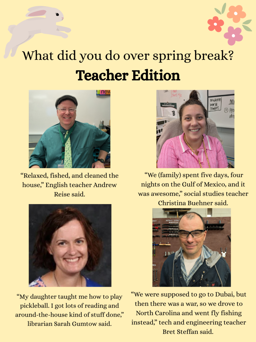 What did you do over spring break?